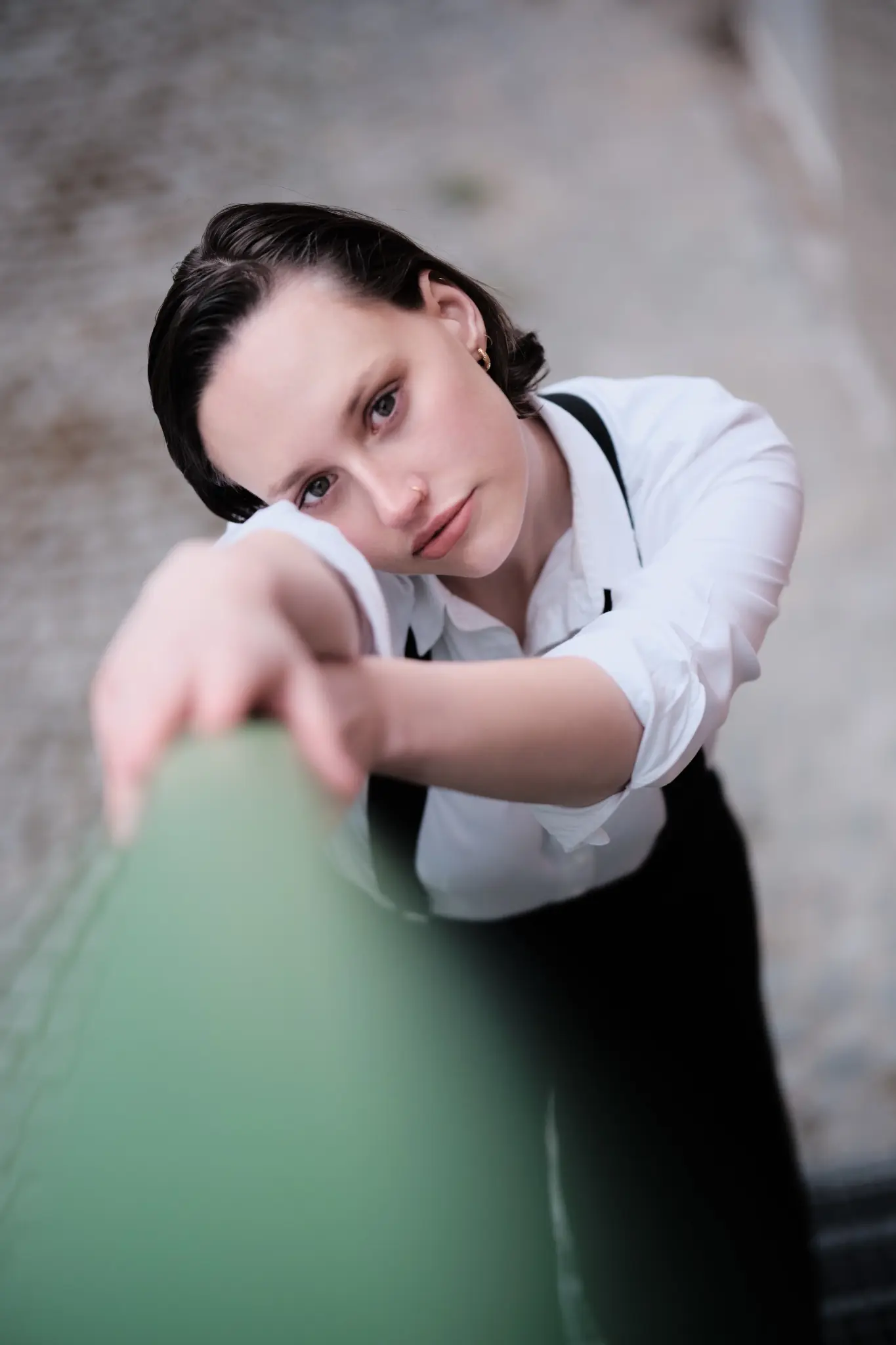 Kreatives Portrait einer jungen Frau aus dem Schlerege Portfolio